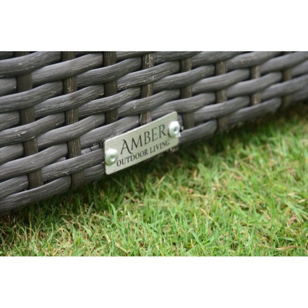 Vernis Polyethylene (PE) Wicker 8 - Person Seating Group with Cushions - Image 5