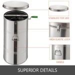 VEVOR 2 Frame Stainless Steel Honey Extractor Spinner Honeycomb Beekeeping 28.34 - Image 6