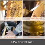 VEVOR 2 Frame Stainless Steel Honey Extractor Spinner Honeycomb Beekeeping 28.34 - Image 4