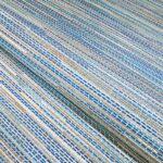 Victorine Flatweave Sand/ Turquoise/ Azure Blue Indoor/Outdoor Rug - Image 5