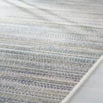 Victorine Flatweave Sand/ Turquoise/ Azure Blue Indoor/Outdoor Rug - Image 4