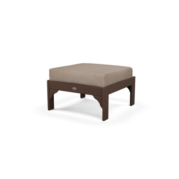 Vineyard Deep Outdoor Ottoman with Cushion - Image 4