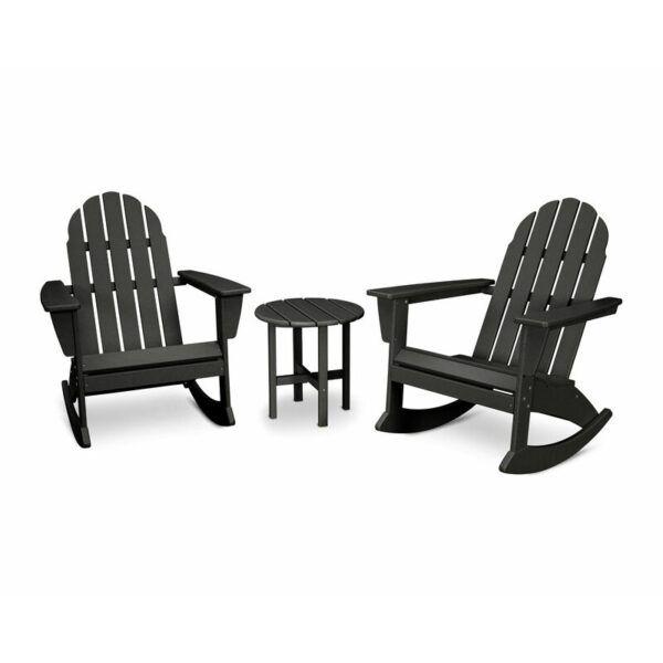 Vineyard Rocking Adirondack Chair with Table - Image 6