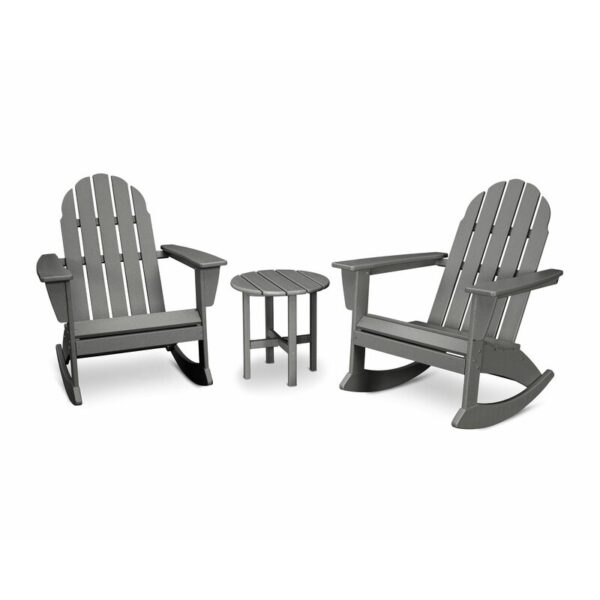 Vineyard Rocking Adirondack Chair with Table - Image 7