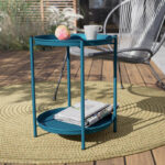 Voy Metal Outdoor Side Table - Image 11