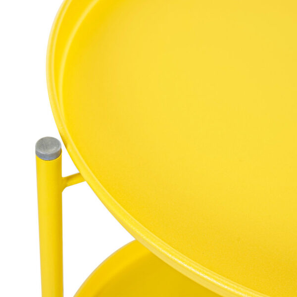 Voy Metal Outdoor Side Table - Image 3