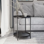 Voy Metal Outdoor Side Table - Image 9