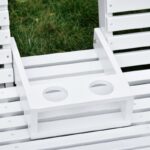 Wachapreague Solid Wood Porch Swing - Image 5