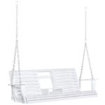 Wachapreague Solid Wood Porch Swing - Image 3