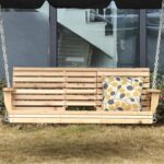 Wachapreague Solid Wood Porch Swing - Image 9