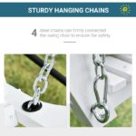 Wachapreague Solid Wood Porch Swing - Image 7