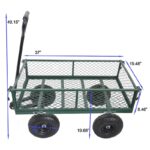 Wagon Cart Garden Cart Trucks Make It Easier To Transport Firewood - Image 5