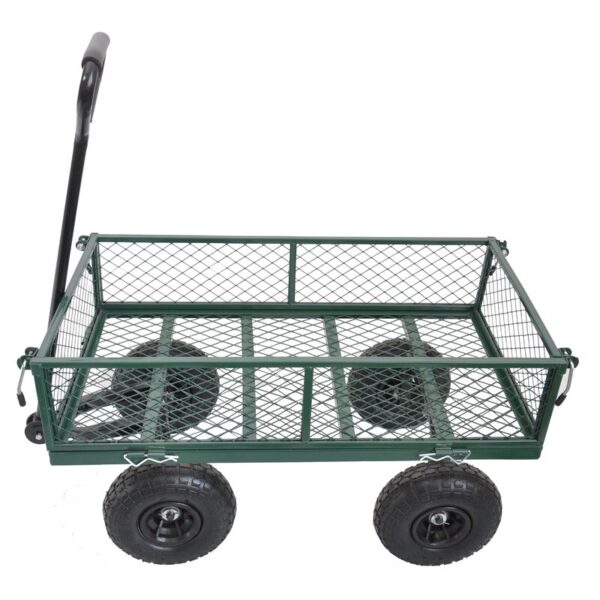 Wagon Cart Garden Cart Trucks Make It Easier To Transport Firewood - Image 2
