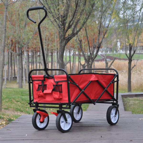 Wagon Cart Storage with Folding - Image 4
