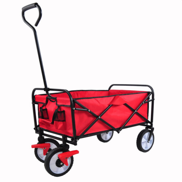 Wagon Cart Storage with Folding - Image 3