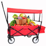 Wagon Cart Storage with Folding - Image 7