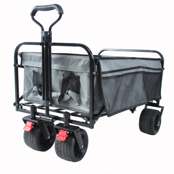 Wagon Cart Storage with Folding - Image 2