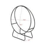 Wallace 23.8'' W Metal Log Rack - Image 6