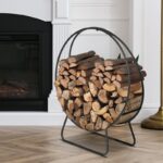 Wallace 23.8'' W Metal Log Rack