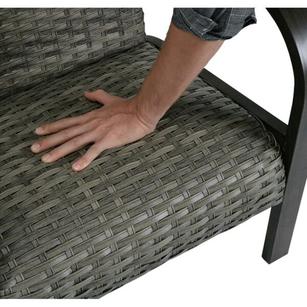 Warm Gray Woodstock Outdoor Chaise Lounge - Image 6