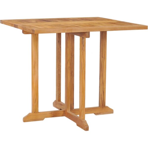 Warren Teak Fliptop Outdoor Dining Table - Image 7