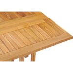 Warren Teak Fliptop Outdoor Dining Table - Image 4