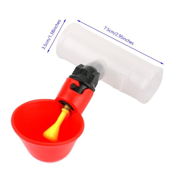 Water Drinking Cups Chicken Feeders/Waterers (Set of 4) - Image 2