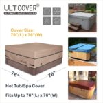 Water Resistant Hot Tub Cover - Image 8