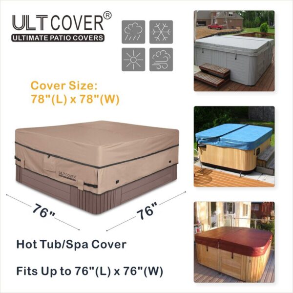 Water Resistant Hot Tub Cover - Image 8