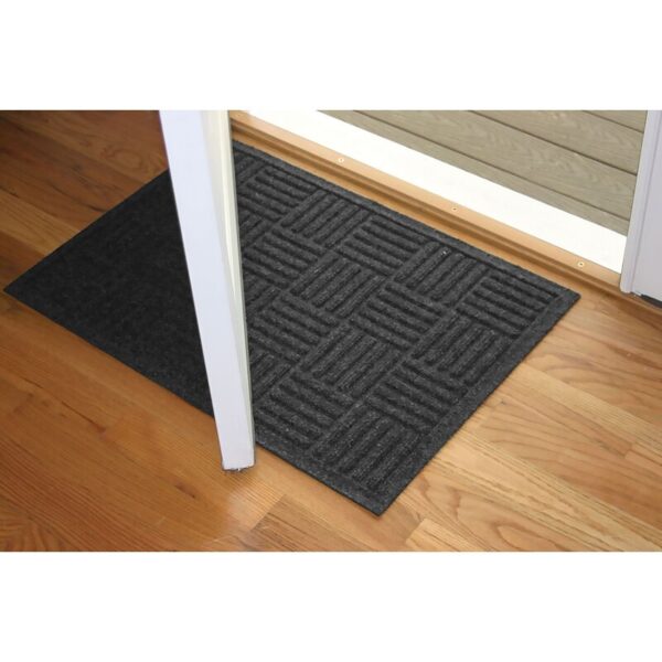 Waterhog Large Parquet Indoor Outdoor Doormat - Image 4