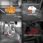 Waterhog Large Parquet Indoor Outdoor Doormat - Image 8