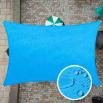 Waterproof 7' x 12' Rectangle Shade Sail - Image 7