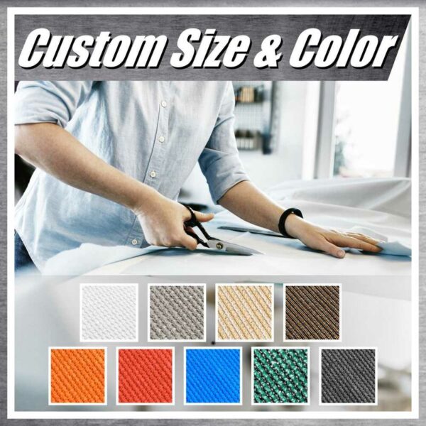 Waterproof 7' x 12' Rectangle Shade Sail - Image 2