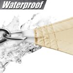 Waterproof 7' x 12' Rectangle Shade Sail - Image 4