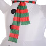 Waving Snowman LED Lighted Outdoor Air Blown Inflatable Christmas - Image 6