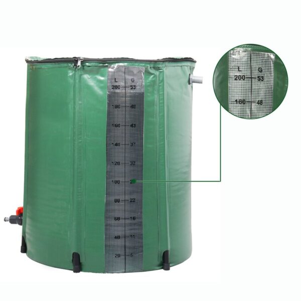 Weather Resistant Plastic Rain Barrel - Image 7
