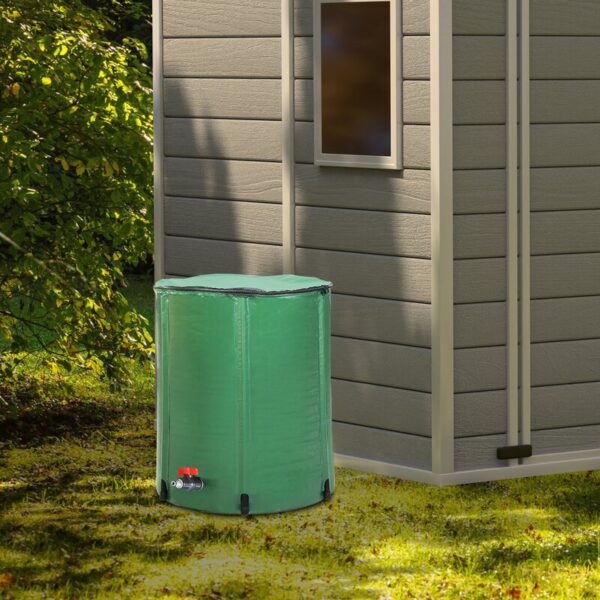 Weather Resistant Plastic Rain Barrel - Image 2