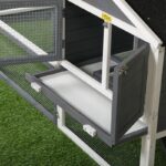 Weather Resistant Rabbit Hutch with Ramp - Image 8