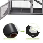 Weather Resistant Rabbit Hutch with Ramp - Image 5