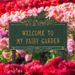 Welcome to My Fairy Garden Sign - Image 2