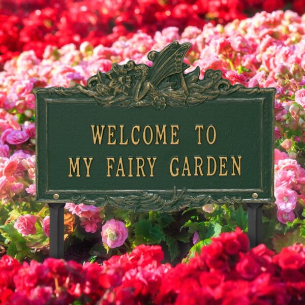 Welcome to My Fairy Garden Sign - Image 2