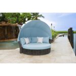 Westerman 73'' Wide Outdoor Wicker Patio Daybed - Image 7