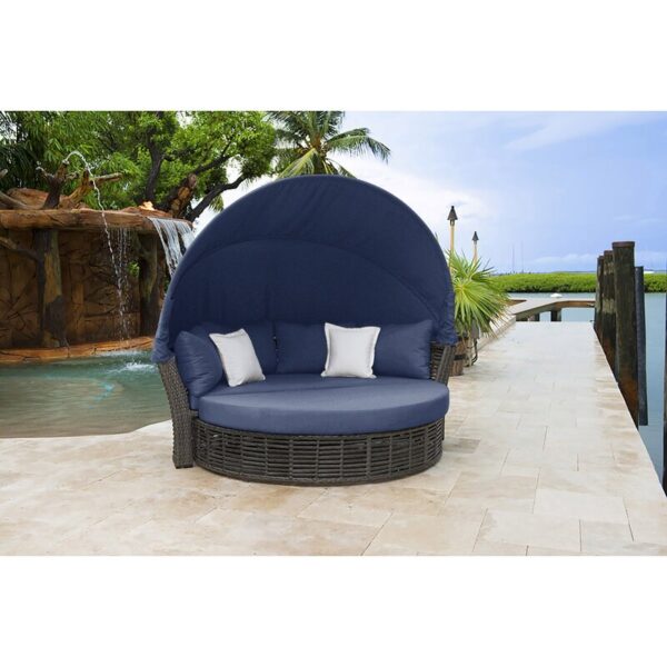 Westerman 73'' Wide Outdoor Wicker Patio Daybed - Image 6