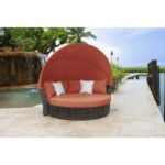 Westerman 73'' Wide Outdoor Wicker Patio Daybed - Image 9