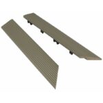 Westminster Gray 13" x 2" Composite Interlocking Outward Corner Deck Trim - Image 5