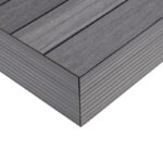 Westminster Gray 13" x 2" Composite Interlocking Outward Corner Deck Trim - Image 2
