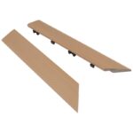 Westminster Gray 13" x 2" Composite Interlocking Outward Corner Deck Trim - Image 4