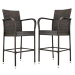 Whipholt 2 Piece 27.5" Patio Bar Stool (Set of 2) - Image 5