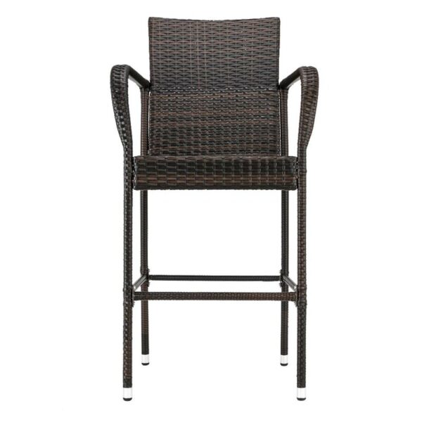 Whipholt 2 Piece 27.5" Patio Bar Stool (Set of 2) - Image 4