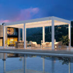 White 20 Ft. W x 10 Ft. D Aluminum Pergola